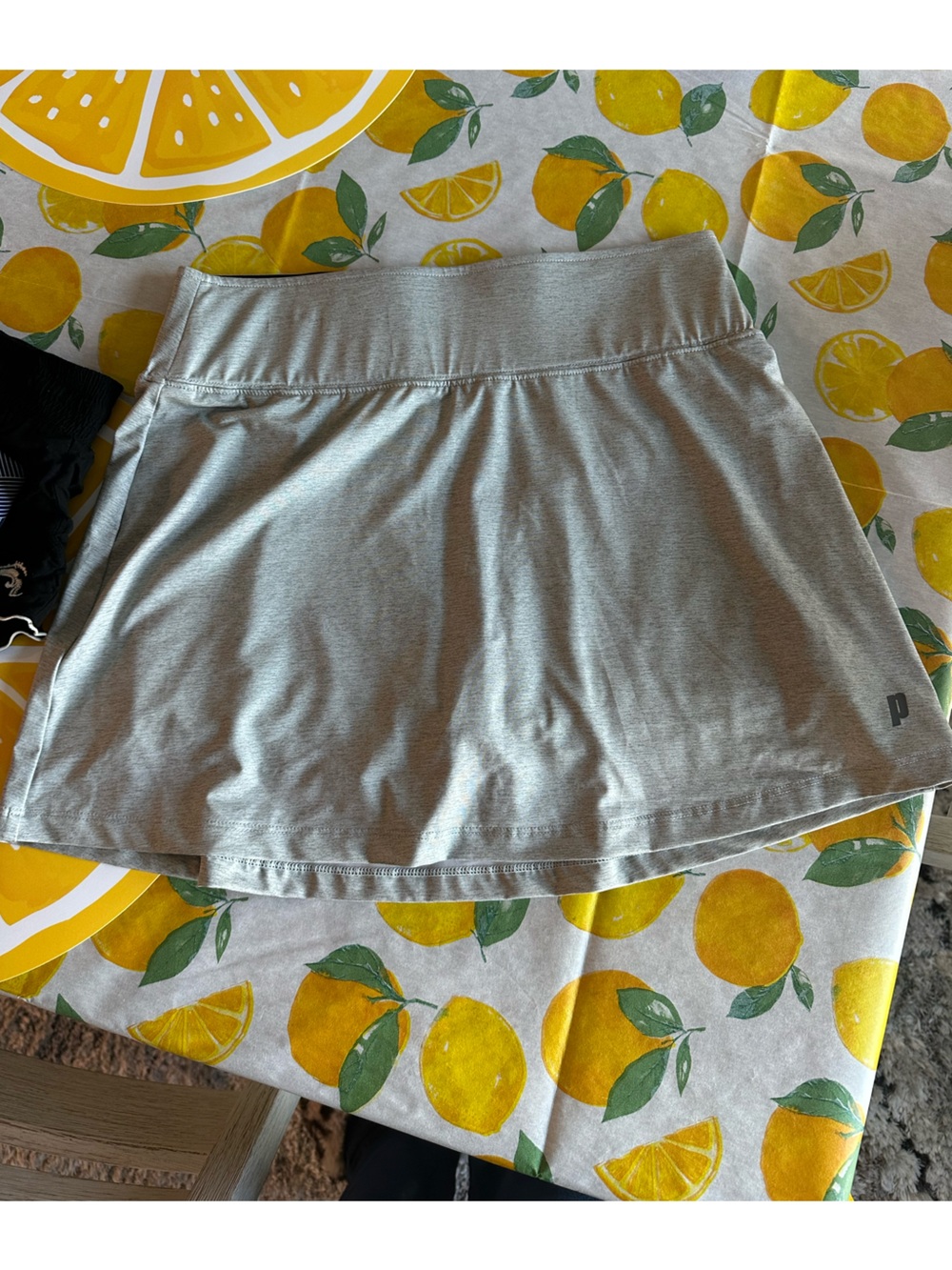 Prince grey tennis skirt